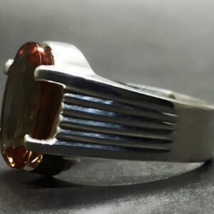 Handmade 12 carat oval cut Alexandrite men’s ring in Sterling Silver 925 with 14k and 18k gold options, featuring a lab-created color-changing gemstone