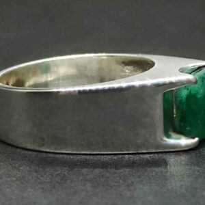 Emerald Cut Panjsher Emerald Men’s Ring