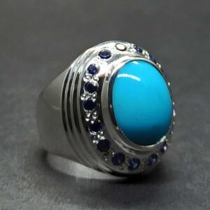 Neshapuri Feroza Sterling Silver 925 Ring