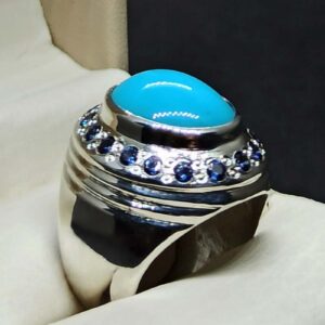 Neshapuri Feroza Sterling Silver 925 Ring