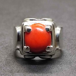 Australian Red Coral Men’s Heavy Ring