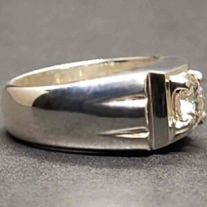 1 Carat Moissanite Men’s Elegant Ring