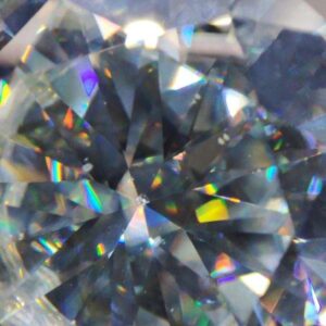 50 Carat Moissanite Diamond Cut Gemstone