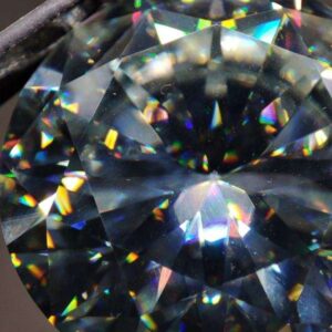 50 Carat Moissanite Diamond Cut Gemstone