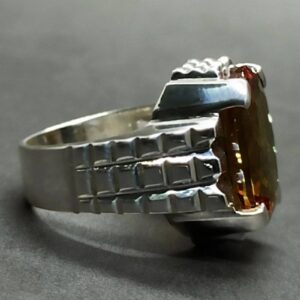 16 Carat Big Oval Cut Color Changing Lab Alexandrite Sterling Silver 925, 14k, 18k Gold Handmade Mens Ring