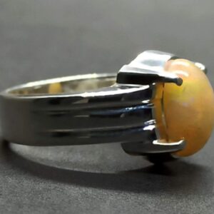 3 Carat Fire Opal Women Ring