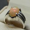 3 Carat Fire Opal Women Ring