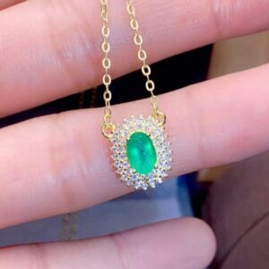 Zambian Emerald Handmade Jewelry Set