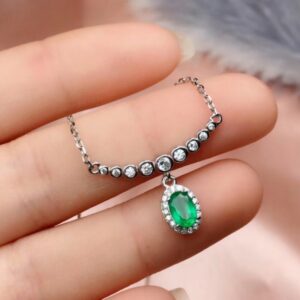 4 Carat Zambian Emerald Handmade Jewelry Set