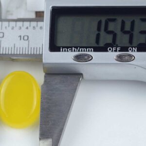 Yemeni Zard Aqeeq Yellow Agate Gemstone