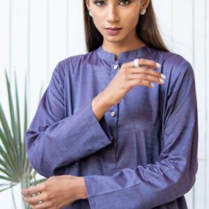 Women Purple Shalwar Kameez