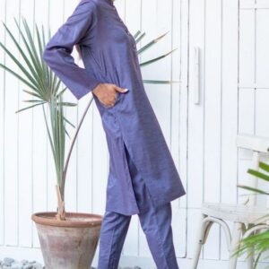 Women Purple Shalwar Kameez