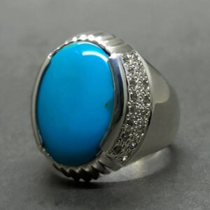 Neshapuri Turquoise Sterling Silver 925 Ring
