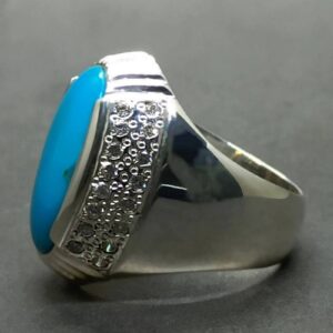 Neshapuri Turquoise Sterling Silver 925 Ring