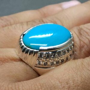 Neshapuri Turquoise Sterling Silver 925 Ring