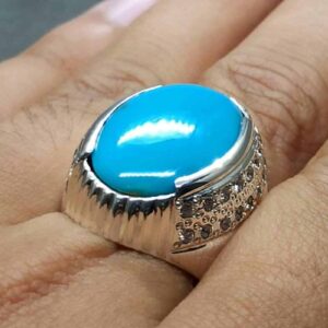 Neshapuri Turquoise Sterling Silver 925 Ring