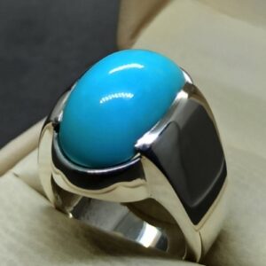 Neshapuri Feroza Sterling Silver 925 Ring