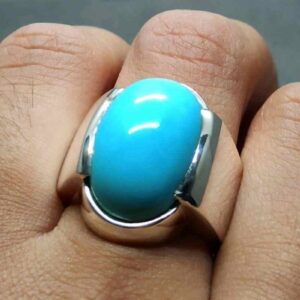 Neshapuri Feroza Sterling Silver 925 Ring