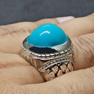 Neshapuri Feroza Sterling Silver 925 Ring