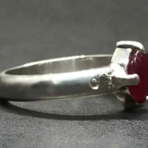 1 Carat Pigeon Red Ruby Women Ring