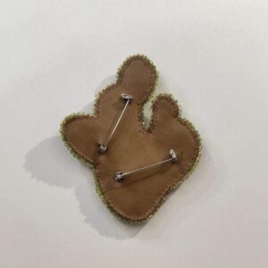 Cactus Plant Handmade Beaded Brooch Pin