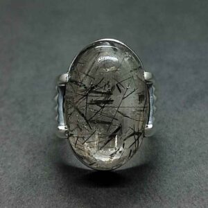 30 Carat Muh e Najaf Mens Ring