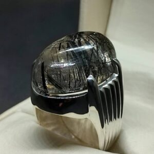 30 Carat Muh e Najaf Mens Ring