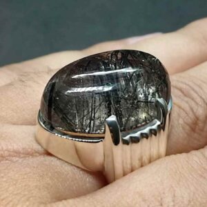 30 Carat Muh e Najaf Mens Ring