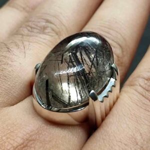 30 Carat Muh e Najaf Mens Ring