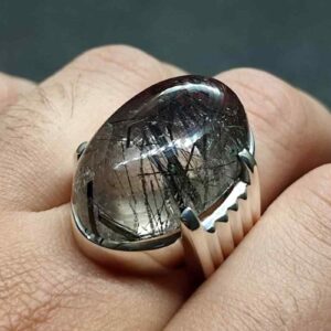 30 Carat Muh e Najaf Mens Ring