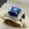 Blue Star Sapphire Men’s Ring