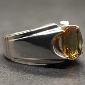 5 Carat Oval Cut Color Changing Lab Alexandrite Sterling Silver 925, 14k, 18k Gold Handmade Mens Plain Ring