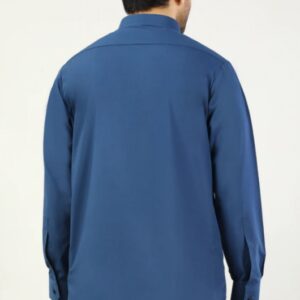 Men’s Blue Cotton Shalwar Kameez
