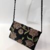 Black Handmade Beaded Clutch Bag