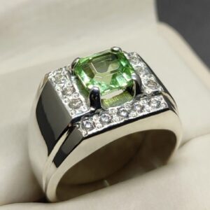 3 Carat Egyptian Peridot Women Ring