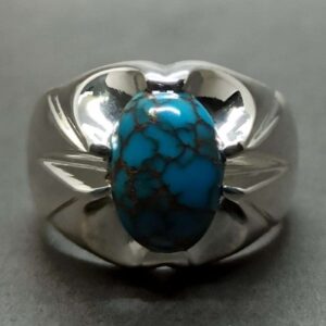 Egyptian Turquoise Sterling Silver Ring