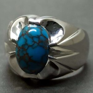 Egyptian Turquoise Sterling Silver Ring