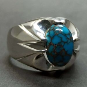 Egyptian Turquoise Sterling Silver Ring