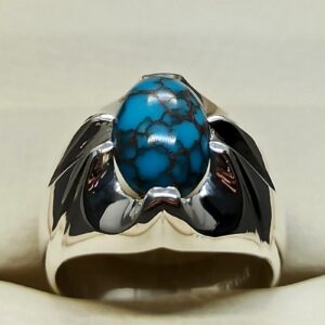 Egyptian Turquoise Sterling Silver Ring