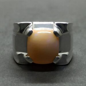 5 Carat Fire Opal Mens Ring