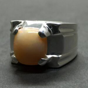 5 Carat Fire Opal Mens Ring