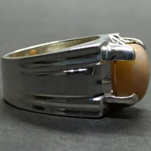 5 Carat Fire Opal Mens Ring