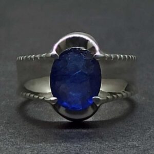 Natural Blue Sapphire Women’s Ring