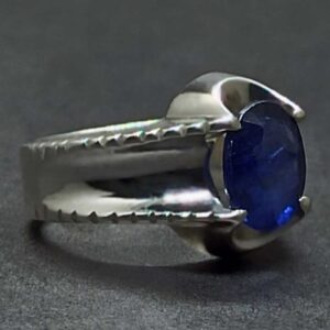 Natural Blue Sapphire Women’s Ring