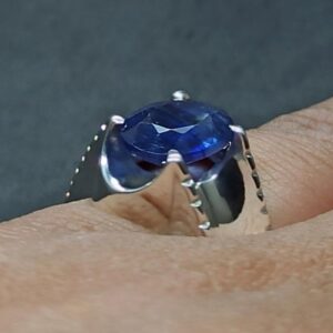 Natural Blue Sapphire Women’s Ring