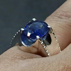 Natural Blue Sapphire Women’s Ring