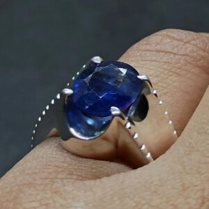 Natural Blue Sapphire Women’s Ring