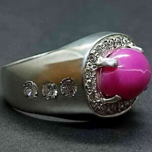 9 Carat Star Ruby Women Ring