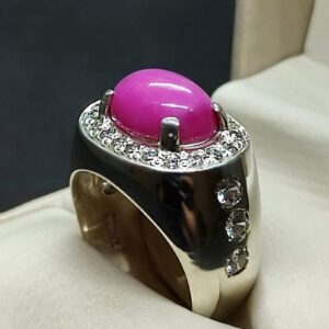 9 Carat Star Ruby Women Ring