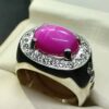 9 Carat Star Ruby Women Ring